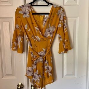 Yellow romper